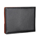 9602 Antimagnetic RFID Mini Crazy Horse Texture Leather Wallet Billfold, 9602