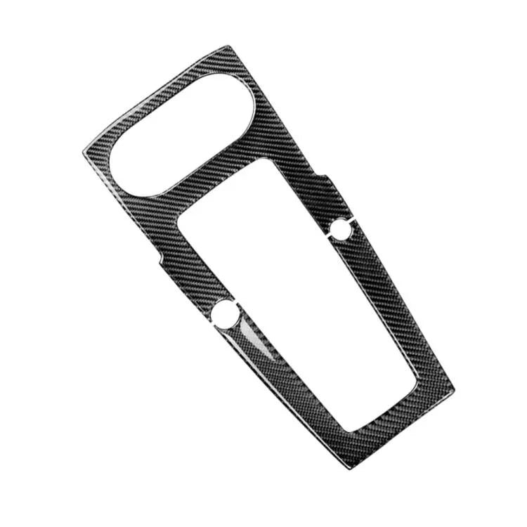 Pegatina decorativa para panel de posición de marcha de fibra de carbono para Audi A3 2014-2017, conducción a la izquierda, posición de marcha para A3