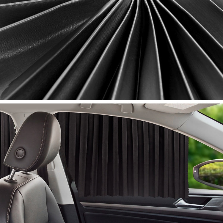 2 PCS Car Auto Sunshade Curtains Windshield Cover for the Rear Seat, Rear Seat, Black, Rear Seat, Gold, Rear Seat, Silver