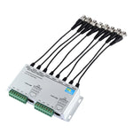 HD208 Balun de Video Pasivo CCTV HD-CVI/TVI/AHD 8CH, HD208F