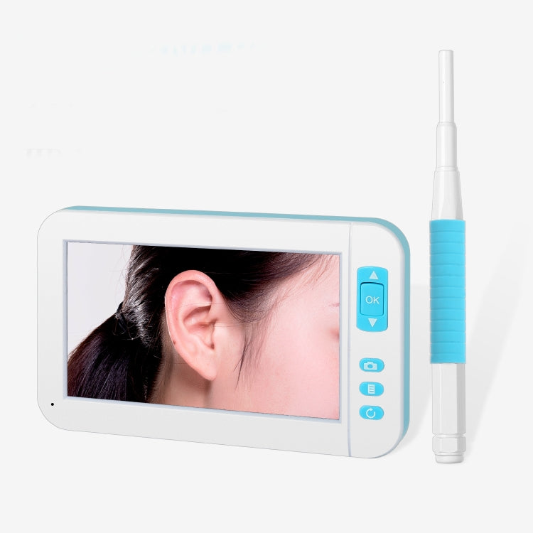 C01 4.3 Inch Screen Display HD1080P Visual Earspoon Endoscope with 6 LEDs, Diameter:3.9mm, C01 3.9mm