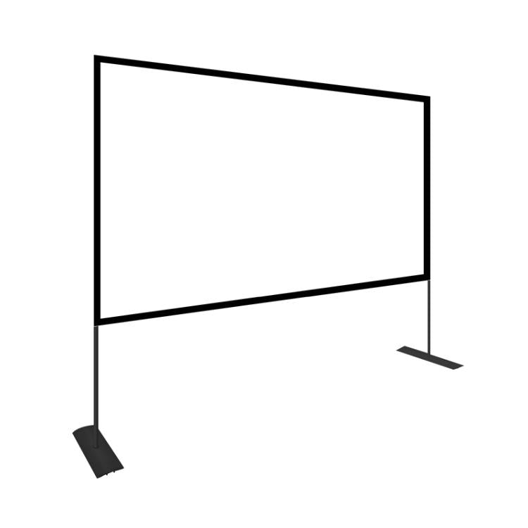 Outdoor Bracket Folding Polyester Projector Film Curtain, Size: 120 inch (16:9), Size: 120 inch