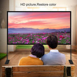 Outdoor Bracket Folding Polyester Projector Film Curtain, Size: 120 inch (16:9), Size: 120 inch