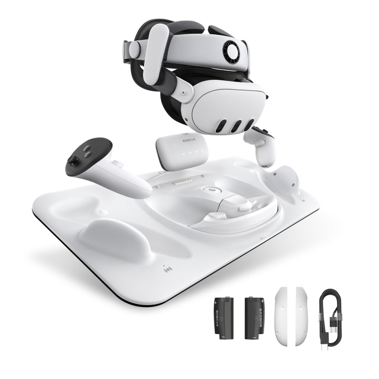 BOBOVR D3 Wireless Charging Station, For Meta Quest 3