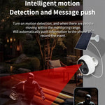 Versión Graffit Cámara de Vigilancia Inalámbrica WiFi con Panel Solar Ultra-HD para Hogar, Sin Memoria, 32GB, 64GB, 128GB