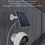 Versión Graffit Cámara de Vigilancia Inalámbrica WiFi con Panel Solar Ultra-HD para Hogar, Sin Memoria, 32GB, 64GB, 128GB