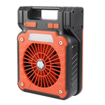 F3 Solar Powered USB Charging Portable Fan Camping Light