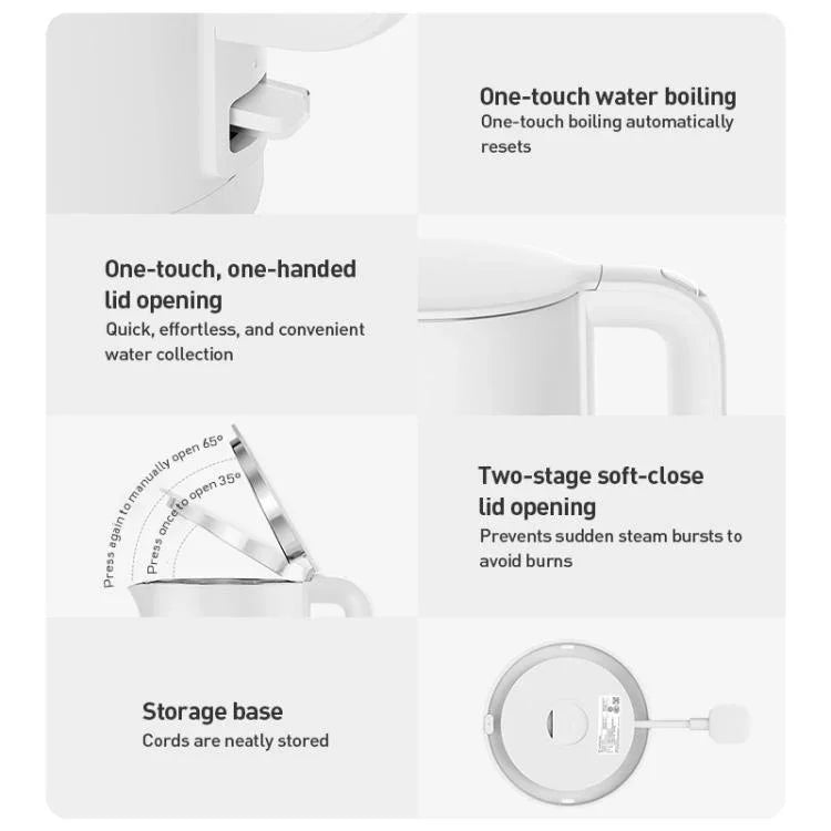 Original Xiaomi Mijia 1.7L 1800W Electric Kettle 3, CN Plug, Electric Kettle 3