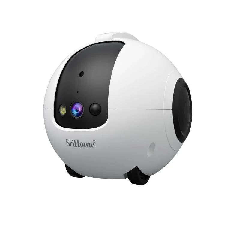 SriHome DH013 4MP スマートペットロボットカメラ、米国プラグ、英国プラグ、EUプラグ、オーストラリアプラグ