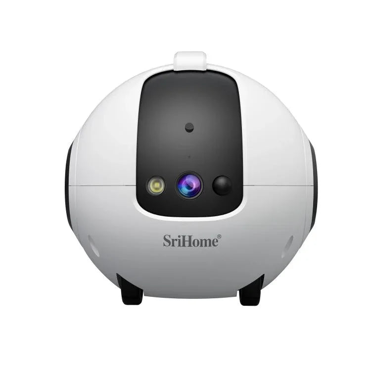 SriHome DH013 4MP スマートペットロボットカメラ、米国プラグ、英国プラグ、EUプラグ、オーストラリアプラグ