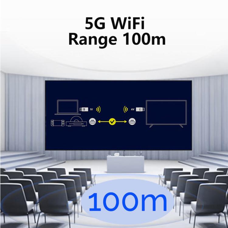 Measy AM18052T 5G Wireless Screen Mirroring Transmitter and Receiver Set
