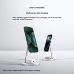 Original Xiaomi 30W 2 in 1 Magnetic Wireless Charger for Mobile Phones and Earphones