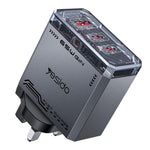 Yesido YC147 65W Mecha GaN Three-port Fast Charger, YC147
