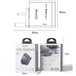 Yesido YC147 65W Mecha GaN Three-port Fast Charger, YC147