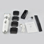 Q6 Afeitadora Eléctrica para Mascotas con Carga USB y Cuatro Peines, Afeitadora Q6