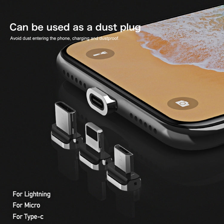 REMAX RC-158m 3A USB to Micro USB Interface Charging + Transmission Magnetic Attraction Polyester Two-color Braided Data Cable, Cable Length: 1m, Micro USB