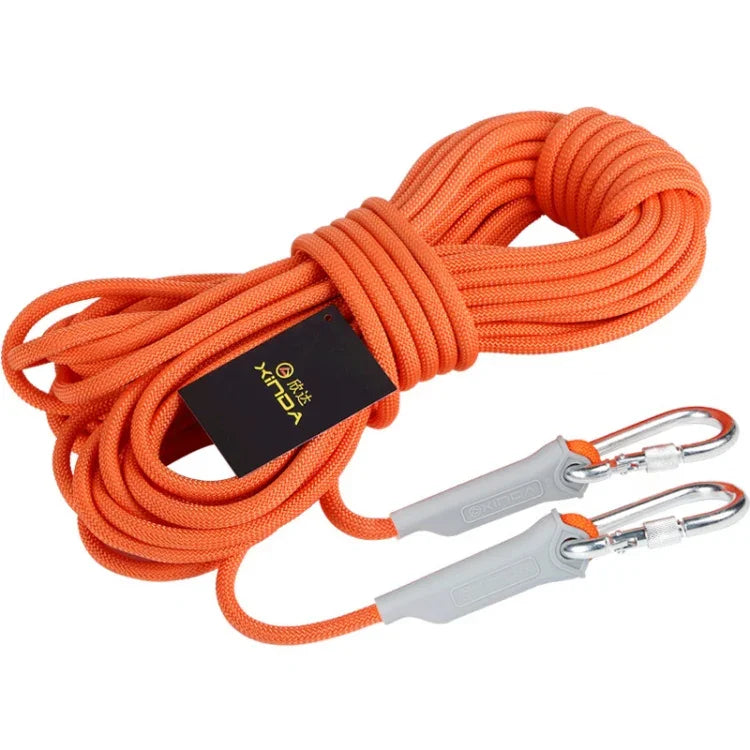 XINDA XD-S9817 Outdoor Rock Climbing Hiking Accessories High Strength Auxiliary Cord Safety Rope, Diameter: 6mm, Length: 30m, Color Random Delivery, Length: 30m