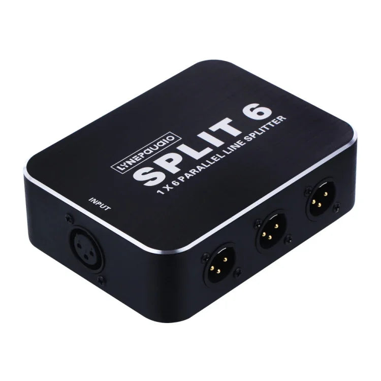 Distribuidor Paralelo Horizontal B866 1 XLR, 1 Entrada y 6 Salidas