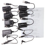 Transceptor Balun de Video BNC para Cámara de Equipo CCTV