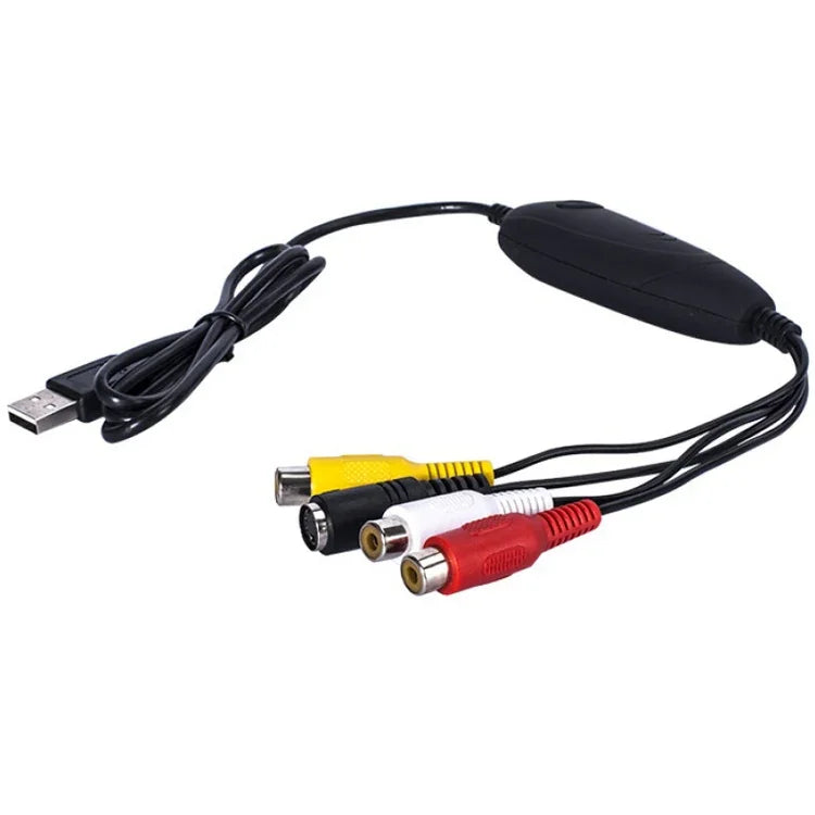 إزكاب USB 2.0 لالتقاط الفيديو، يدعم تنسيق تسجيل MPEG 2، نظام التلفاز: PAL / NTSC