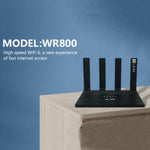 WR800 WiFi Router 4 LAN Ports 600Mbps WiFi 6 Wireless Modem with SIM Card Slot 4G LTE, US Plug, EU Plug