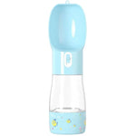 Taza multiusos para viajes al aire libre para mascotas, color sólido, impresa