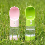 Taza multiusos para viajes al aire libre para mascotas, color sólido, impresa