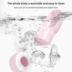 Taza multiusos para viajes al aire libre para mascotas, color sólido, impresa