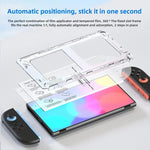 2pcs HD Tempered Glass Screen Protector with Dust-Free Application Tool, For Nintendo Switch 2
