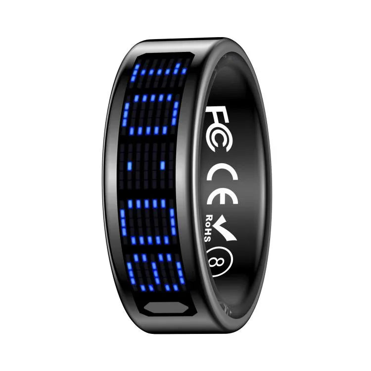 Anillo inteligente SR16 TALLA 12, compatible con monitoreo de frecuencia cardíaca / oxígeno en sangre / sueño / múltiples modos deportivos