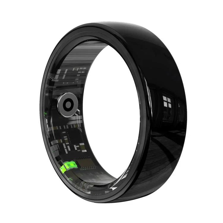 Anillo Inteligente R12 TALLA 8, Soporta Monitoreo de Frecuencia Cardíaca / Oxígeno en Sangre / Sueño / Salud Femenina
