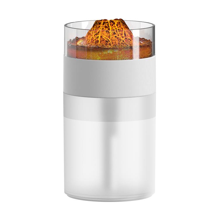 Simulated Volcano 7-Color Ambient Light Humidifier, Simulated Volcano