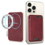 Ultra-Thin Gold-Edged Magnetic Vegan Leather Card Bag