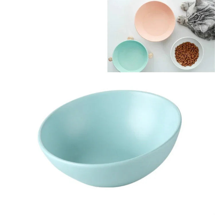 Cuenco de comida para gato y perro Cuenco de cerámica para mascotas, cuenco de 15cm/300ml, cuenco de 18cm/600ml