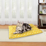 Colchoneta gruesa y cálida para dormir de invierno para mascotas gato y perro, L, XL
