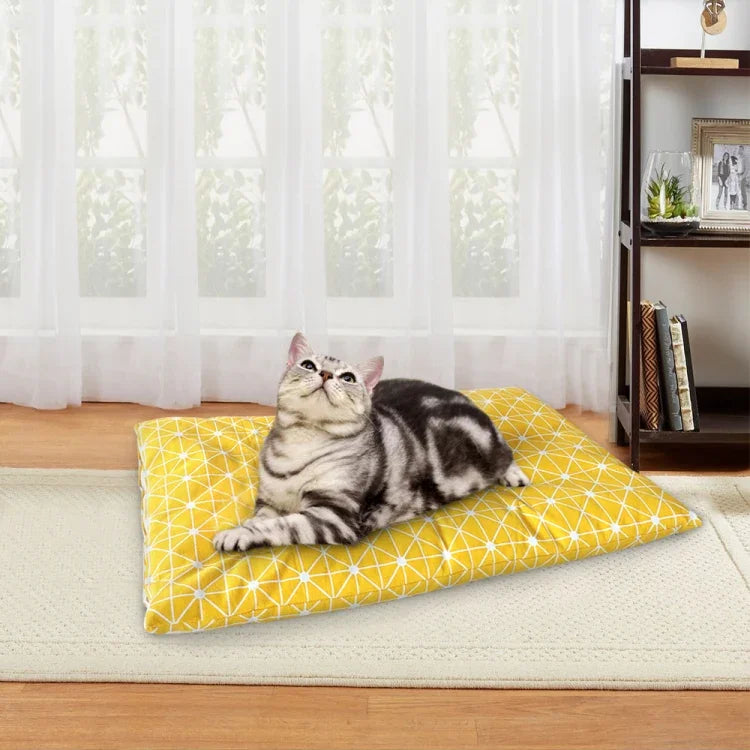 Colchoneta gruesa y cálida para dormir de invierno para mascotas gato y perro, L, XL