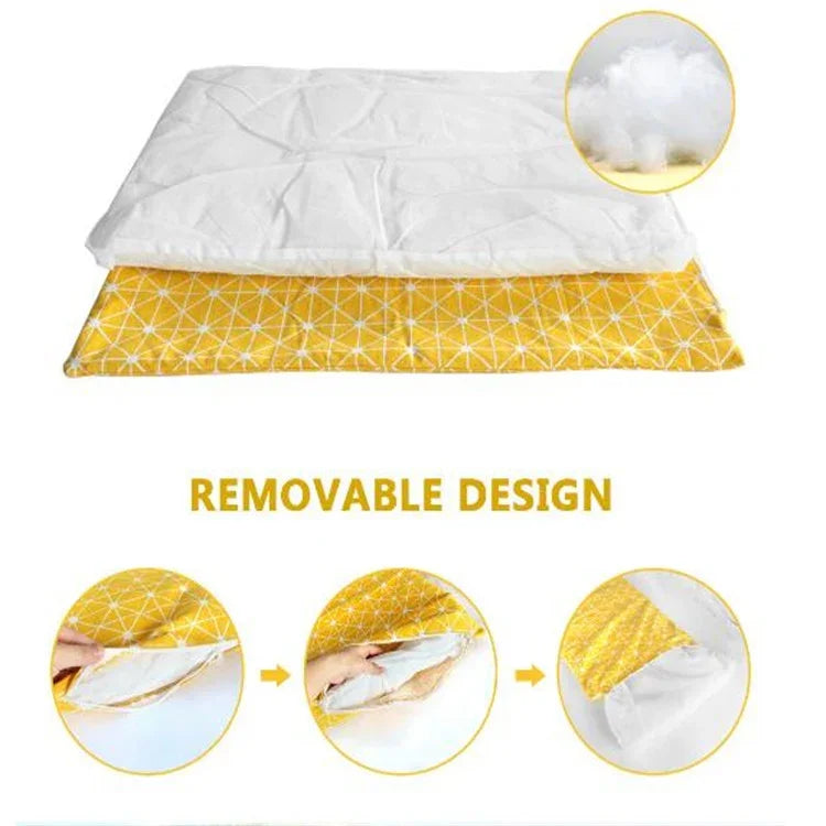 Colchoneta gruesa y cálida para dormir de invierno para mascotas gato y perro, L, XL