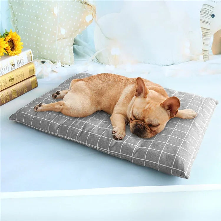 Colchoneta gruesa y cálida para dormir de invierno para mascotas gato y perro, L, XL