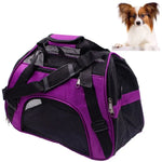 Mochila portátil para mascotas Bolsa mensajero plegable para perros Suministros para mascotas, Pequeña, Mediana, Grande