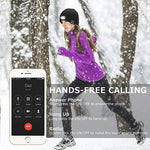 Gorro tejido con luz LED para correr de noche, pesca nocturna al aire libre, Bluetooth 5.0