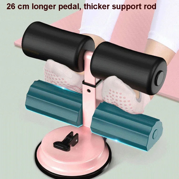 Sit-Up Aid Exercise Abdominal Fitness Device, Specification:, Black Single Suction Cup, Black Double Suction Cup, Red Single Suction Cup, Red Double Suction Cup, Blue Single Suction Cup, Blue Double Suction Cup, Pink Double Suction Cup
