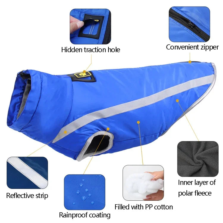 BL-677 Ropa para perros para otoño e invierno, XL, XXL, XXXL, XXXXL, XXXXXL