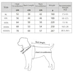 BL-677 Ropa para perros para otoño e invierno, XL, XXL, XXXL, XXXXL, XXXXXL