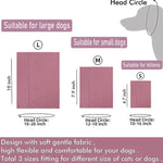 Orejeras cómodas e impermeables para el aseo de mascotas, S, M, L