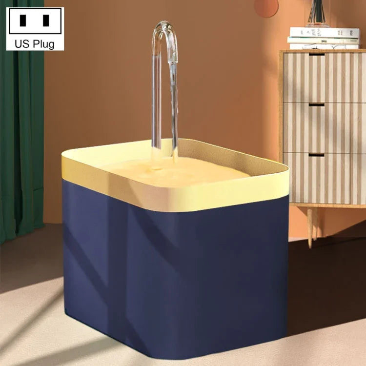 Fuente automática de agua con circulación para gatos, enchufe US (110V), enchufe EU (230V), USB (5V), USB anti-secado