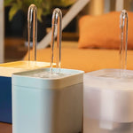 Fuente automática de agua con circulación para gatos, enchufe US (110V), enchufe EU (230V), USB (5V), USB anti-secado