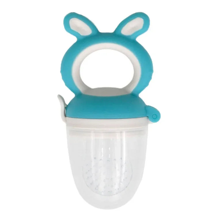 Baby Pacifier Fruit And Vegetable Auxiliary Feeder Baby Bites Feeder Nipples, Large Blue, Medium Blue, Small Blue, Large Green, Medium Green, Small Green, Large Purple, Medium Purple, Small Purple