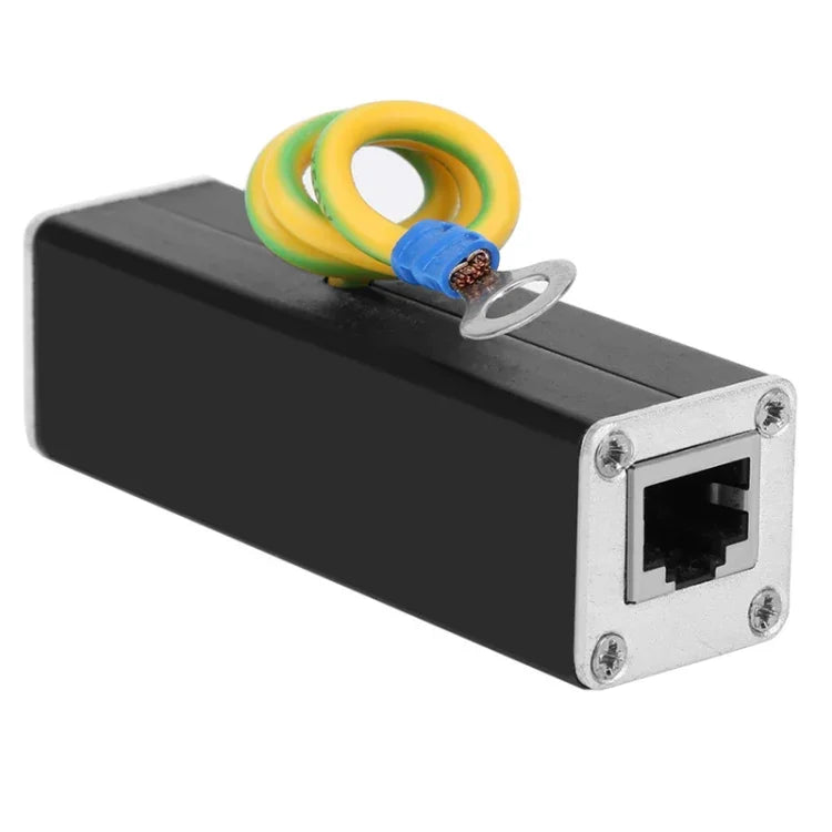 موصل RJ45 لحماية إشارة فيديو المراقبة الشبكية من الصواعق، RJ45