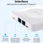 E8 4G Mini CPE Wireless Plug Card Router Dual Network Port WiFi6 Wireless Hotspot, E8