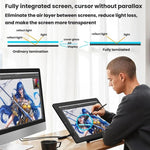 VEIKK VK2200PRO 21.5 inch Digital Screen Hand Drawing Screen Electronic Drawing Screen Compatible With Mobile Phone, EU Plug, US Plug, UK Plug